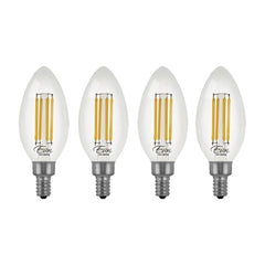 LED Candelabra, VB10-3020cec-4, 500 Lumens , 2700K, 60W Equivalent.