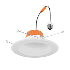 62868, RT56 Selectable LED Downlight, 650 Lumens, Smooth Trim