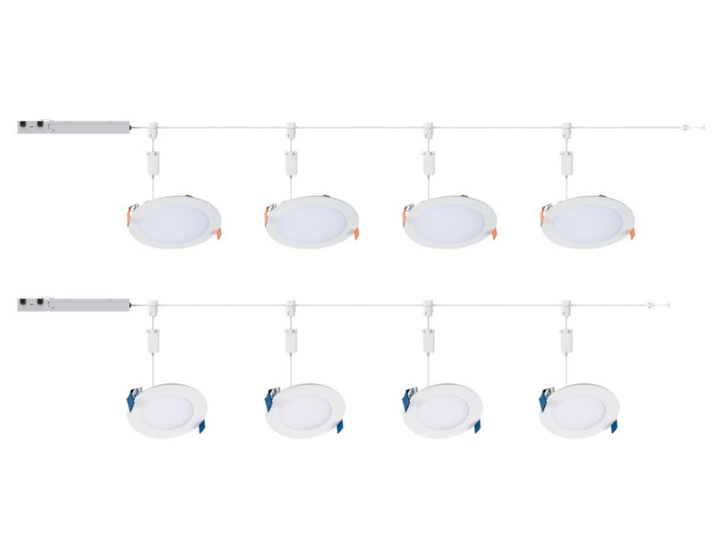 Halo HLBQL6099BLE40A-4PK, QuickLink HLB6 MicroEdge Smart LED Downlight Kit.