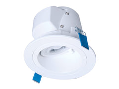 Halo RLS4099FS1EWHDMR, CCT SeleCCTable LED Direct Mount Downlight, 966 Lumens.