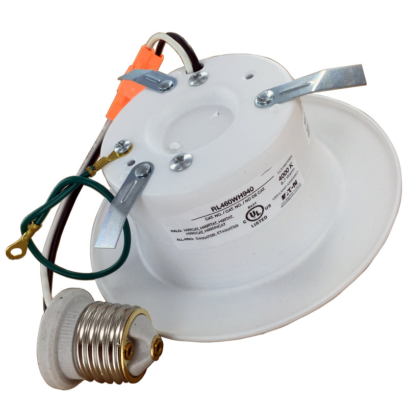 Halo RL460WH940PK, 4" Inch LED Downlight, 600 Lumens, 4000K.