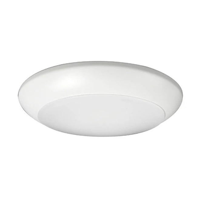 6" Low Profile LED Surface Mount, DSK56-1010-120-2K-WH, 890 Lumens, 2700K.