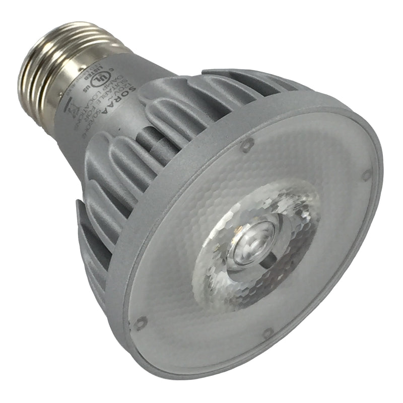 01621, Vivid LED PAR20 Bulb, 3000K, 60 Degree Beam Angle.