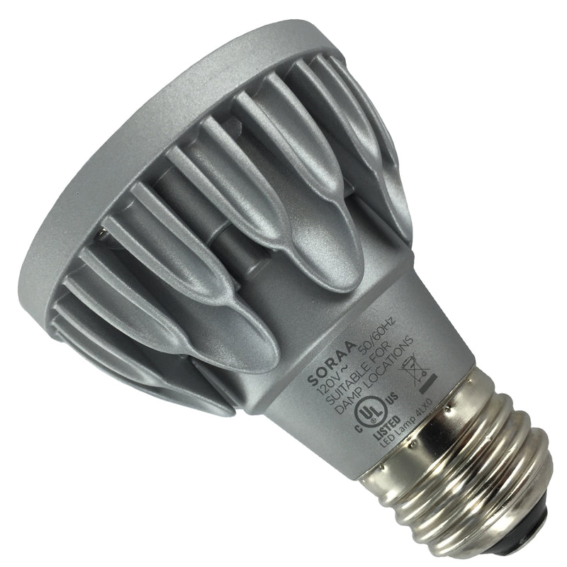 01619, Vivid LED PAR20 Bulb, 3000K, 36 Degree Beam Angle.