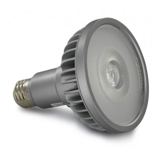 00785, 18.5W LED PAR30 Long Neck Bulb, 3000K, 60 Degree Beam Angle.