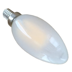 42083, Frosted Filament LED Candelabra Bulb, 2700K, 40W Equivalent.