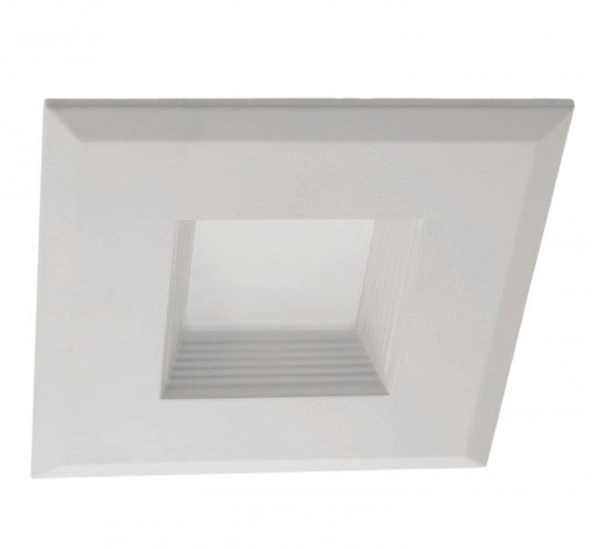 5" Square LED Downlight, DQR5-10-120-4K-WH-BF, 1191 Lumens, 4000K.